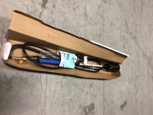Flame King 500,000 BTU Propane Torch Kit Heavy-Duty Weed Burner Customer Returns See Pictures