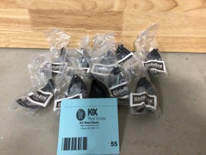 GlideRite 3 in. Center-to-Center Matte Black Classic Bin Cabinet Pulls (10-Pack) Customer Returns See Pictures