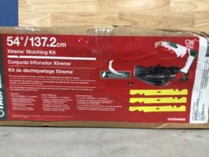 Troy-Bilt Original Equipment Xtreme 54 in. Mulch Kit for Troy-Bilt Riders and Zero Turn Lawn Mowers (2022 and After) Customer Returns See Pictures