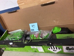 Greenworks PRO 13 in. 60V Battery Cordless TORQDRIVE Brushless String Trimmer with 2.0 Ah Battery and Charger Customer Returns See Pictures