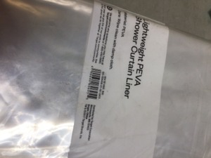 room essentials clear shower liner Customer Returns See Pictures