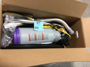 ProTeam Super CoachVac 10 Qt. Commercial Backpack Vacuum Cleaner with Xover Multi-Surface Telescoping Wand Tool Kit Customer Returns See Pictures