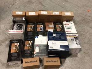 Lot of Mixed Asssorted Door Locks Various Models and Conditions&nbspCustomer Returns See Pictures See Terms on Auction