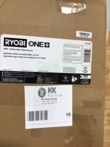 Ryobi One 18V Brushless Stick Vacuum Customer Returns See Pictures See Terms on Auction