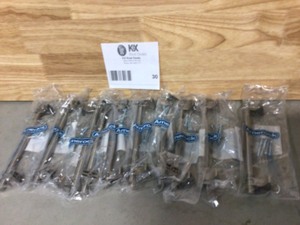 Lot of Assorted Davenport 6-516 in (160 mm) Center-to-Center Satin Nickel Drawer Pull by Amerock Customer Returns See Pictures See Terms on Auction