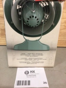VFAN Mini Classic Personal Vintage Air Circulator Fan, Green by Vornado Customer Returns See Pictures See Terms on Auction