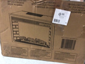 Muskoka 27-800-001 26 Electric Firebox Insert Only Customer Returns See Pictures See Terms on Auction