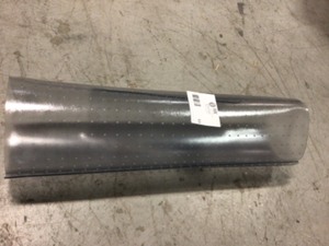 Classic Rib Low Pile Clear Floor Protection Customer Returns See Pictures See Terms on Auction