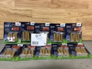 Lot of 10 Grease Cap Kit for Valves (4-Pack) Customer Returns See Pictures See Terms on Auction