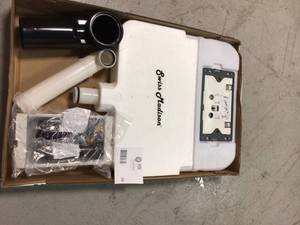 2X4 Comcealed In-Wall Toilet Tank by Swiss Madison Customer Returns See Pictures See Terms on Auction