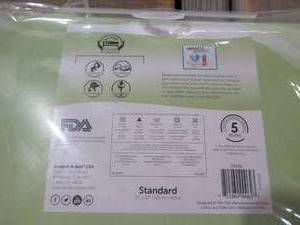 lot 14 image: Protect-A-Bed Premium Pillow Protector-Standard(2-pack)