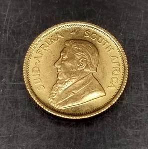 1980 SOUTH AFRICA GOLD KRUGERRAND 110th TROY OZ PURE GOLD