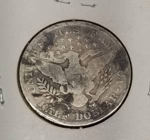 1900 US BARBER HALF DOLLAR