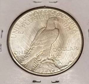 1923-S PEACE SILVER DOLLAR
