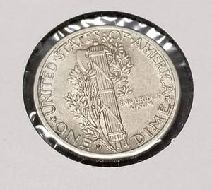 1941-D MERCURY DIME