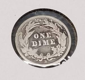 1899-S BARBER DIME