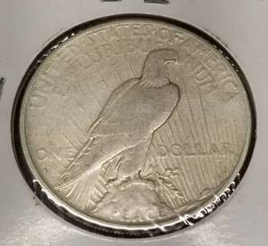 1926-S PEACE SILVER DOLLAR AU