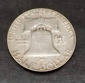 1951-S FRANKLIN HALF DOLLAR