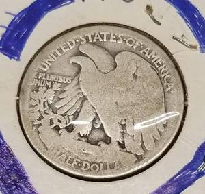 1918 WALKING LIBERTY HALF DOLLAR