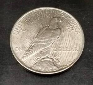 1922 US PEACE DOLLAR UNC