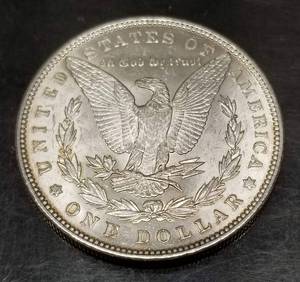 1889 MORGAN SILVER DOLLAR UNC
