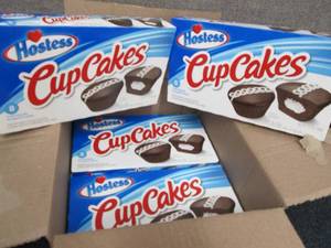 lot 43 image: 4-12.7 oz Boxes Hostess Chocolate C...