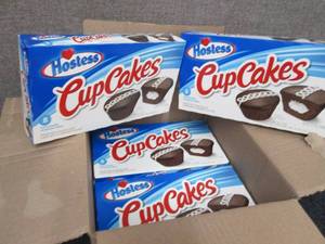 lot 45 image: 4-12.7 oz Boxes Hostess Chocolate C...