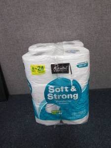 lot 50 image: 12 Mega Rolls Soft & Strong Toilet ...
