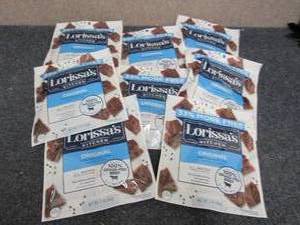 lot 58 image: 8- 3 oz Pks Lorissas Original Tend...