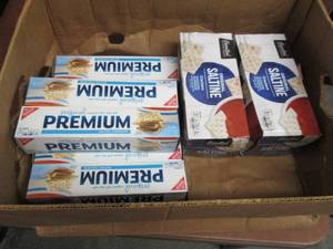 lot 60 image: Assorted in date Saltines...