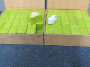 lot 68 image: 2 Cases of 36 Ceramic Viel Gluck (G...