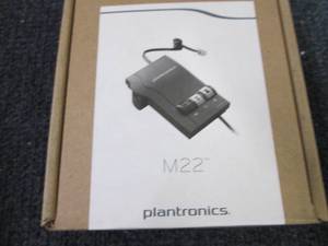 lot 127 image: Plantronics Vista M22 Amplifier wit...
