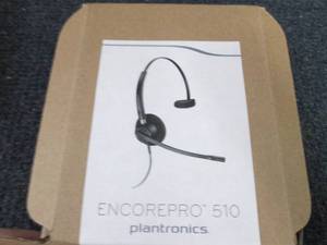 lot 131 image: Plantronics EncorePro HW510 Mono Co...