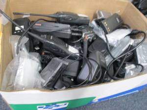 lot 155 image: Box of KenwoodMotorola Radio Pager...