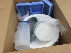 lot 187 image: Assorted Medical Plastics including...