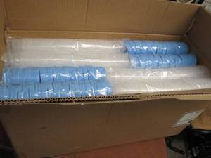 lot 188 image: Case of 500 Medline 4oz Specimen Co...