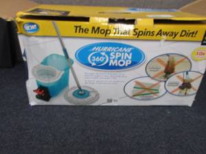 lot 246 image: Hurricane Spin Mop open box Retail ...
