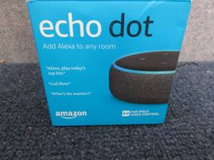 lot 264 image: Amazon Echo Dot 3rd Generation Smar...