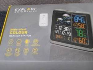 lot 273 image: Explore Scientific Radio Weather St...