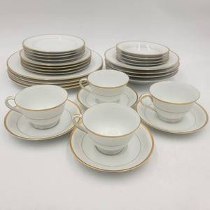 Elegant Rare Vintage Noritake Goldcroft Gold-Trimmed 35 Piece Dining Set II (Resale Valued  $350)