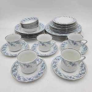 Lovely Rare Vintage Blue Danube by Johann Haviland 35 Piece Dining Set II (Valued $400)