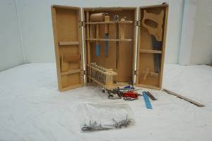 lot 38 image: childs tool box
