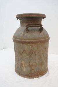 lot 87 image: Atlantic milk can