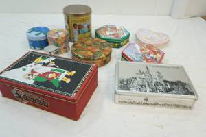 lot 90 image: tins