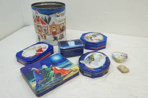 lot 91 image: tins
