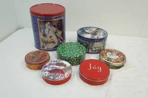lot 92 image: tins