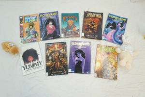 lot 129 image: marvel comic magazines