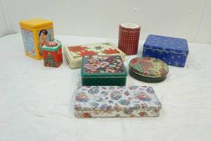 lot 130 image: advertising tins