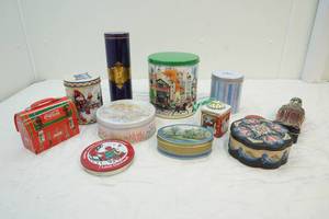 lot 132 image: tins