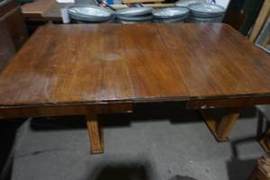 lot 250 image: vintage dining table